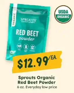 Sprouts Farmers Market Sprouts Organic Red Beet Powder offer