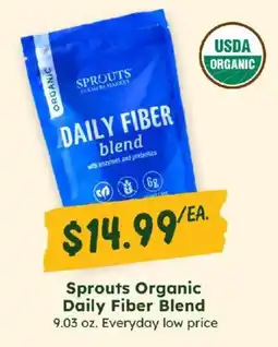 Sprouts Farmers Market Sprouts Organic Daily Fiber Blend offer