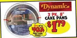 Ollie's DYNAMIC 3 PK. 8 CAKE PANS offer