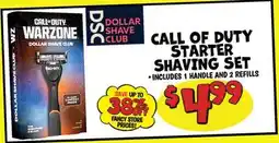 Ollie's CALL OF DUTY STARTER SHAVING SET offer