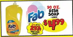 Ollie's FAB DISH SOAP offer