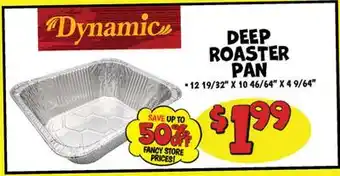 Ollie's DYNAMIC DEEP ROASTER PAN offer