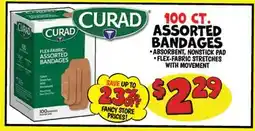 Ollie's CURAD ASSORTED BANDAGES offer