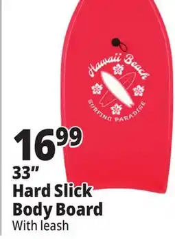 Ocean State Job Lot Hard Slick Body Board 33 offer