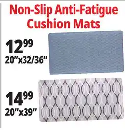 Ocean State Job Lot Non-Slip Anti Fatiuge Mats offer