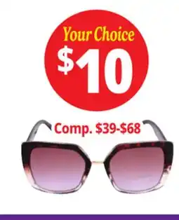 Ocean State Job Lot Sunglasses offer