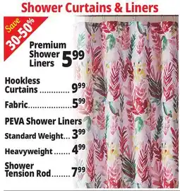 Ocean State Job Lot Shower Curtains & Liners offer