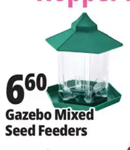 Ocean State Job Lot Gazebo Mixed Seed Feeders offer