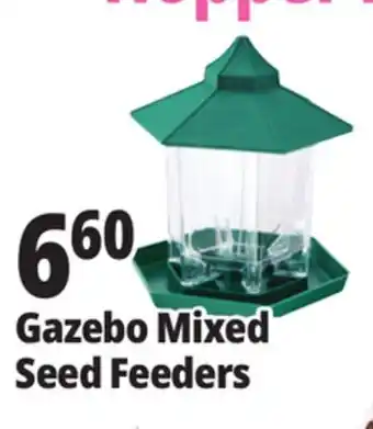 Ocean State Job Lot Gazebo Mixed Seed Feeders offer