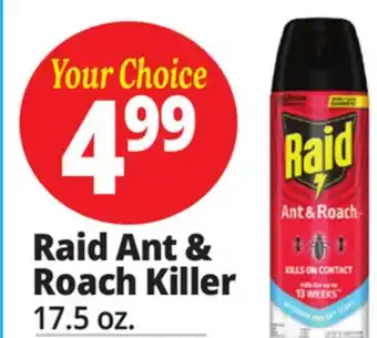 Ocean State Job Lot Raid Ant & Roach Killer offer