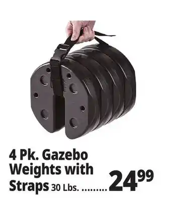Ocean State Job Lot Crown Shades Gazebo Canopy Weights 4 pk 7.5 lbs offer