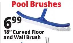Ocean State Job Lot 18 Curved Floor and Wall Brush offer
