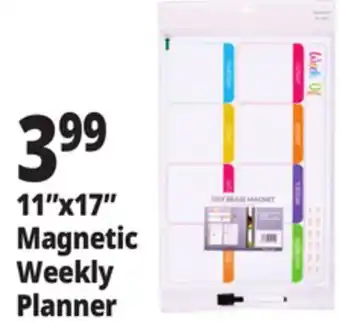 Ocean State Job Lot 11x17 Magnetic Weekly Planner offer