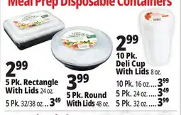 Ocean State Job Lot Disposable Containers offer
