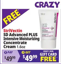 Ocean State Job Lot StriVectin SD Advanced PLUS Intensive Moisturizing Concentrate Cream offer