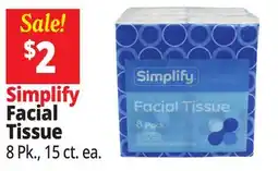 Ocean State Job Lot Simplify Facial Tissue offer