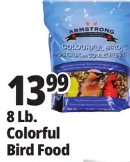 Ocean State Job Lot ARMSTRONG 8 Lb. Colorful Bird Food offer