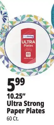 Ocean State Job Lot 10.25 Ultra Strong Paper Plates offer