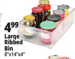 Ocean State Job Lot Large Ribbed Bin offer