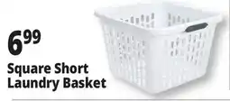 Ocean State Job Lot Square Short Laundry Basket offer