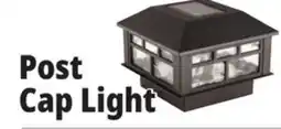 Ocean State Job Lot Solar LED Post Cap Light 5.25 offer