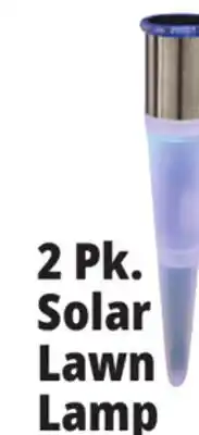 Ocean State Job Lot 2 Pk. Solar Lawn Lamp offer