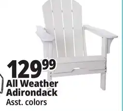 Ocean State Job Lot All Weather Adirondack offer