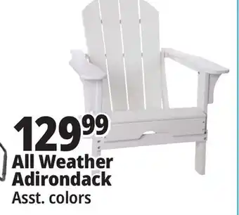 Ocean State Job Lot All Weather Adirondack offer