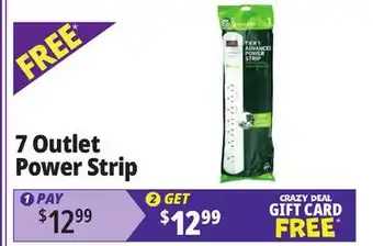 Ocean State Job Lot 7 Outlet Power Strip offer