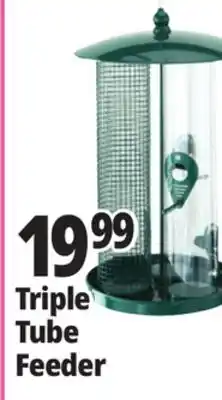 Ocean State Job Lot Triple Tube Feeder offer