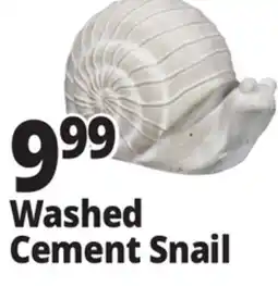 Ocean State Job Lot Washed Cement Snail offer
