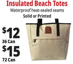 Ocean State Job Lot 72-Can Insulated Tote Bag Cooler offer