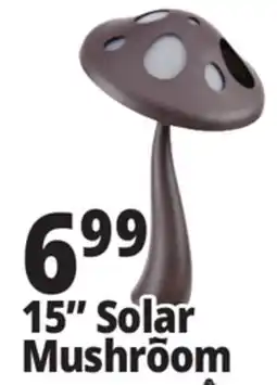Ocean State Job Lot 15 Solar Mushroom offer