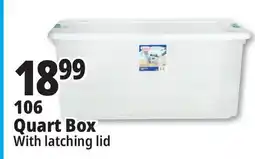 Ocean State Job Lot Sterilite Latch Top Storage Box 106 Qt offer
