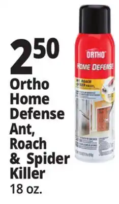 Ocean State Job Lot Ortho Home Defense Ant, Roach & Spider Killer offer