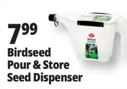 Ocean State Job Lot Birdseed Pour & Store Seed Dispenser offer