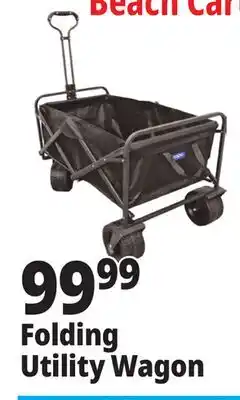 Ocean State Job Lot Folding Utility Wagon offer