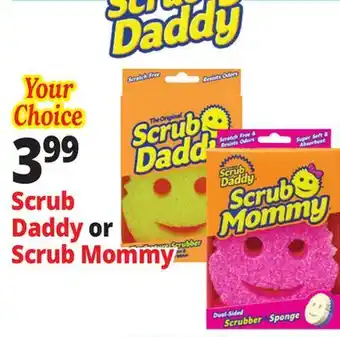 Ocean State Job Lot Scrub Daddy or Scrub Mommy offer