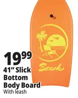 Ocean State Job Lot Hard Slick Body Board 41 offer
