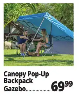 Ocean State Job Lot Canopy Pop-Up Backpack Gazebo offer