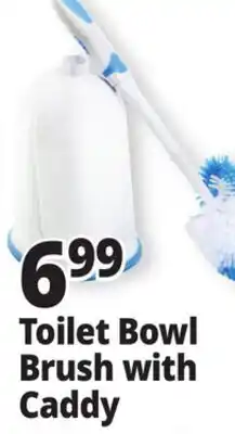 Ocean State Job Lot Toilet Bowl Brush with Caddy offer
