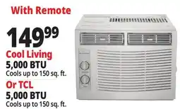 Ocean State Job Lot TCL 5 000 BTU Window Air Conditioner offer