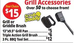 Ocean State Job Lot Grill or Griddle Brush offer