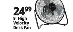 Ocean State Job Lot 9 High Velocity Desk Fan offer