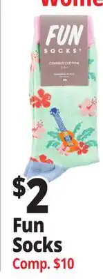 Ocean State Job Lot Fun Socks offer