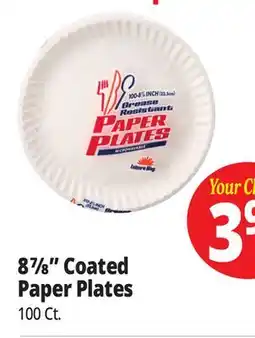 Ocean State Job Lot Leisure Way Paper Plates 100 ct 8.875 offer
