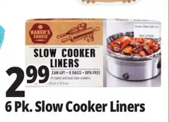 Ocean State Job Lot 6 Pk. Slow Cooker Liners offer