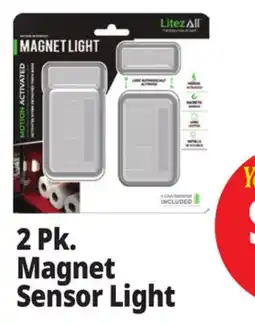 Ocean State Job Lot 2 Pk. Magnet Sensor Light offer