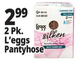 Ocean State Job Lot 2 Pk. L'eggs Pantyhose offer