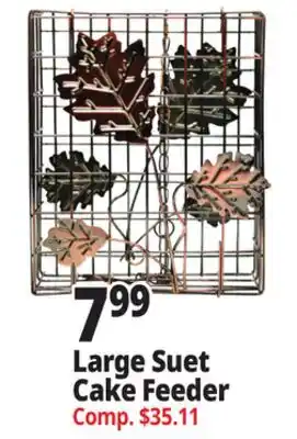 Ocean State Job Lot Large Suet Cake Feeder offer